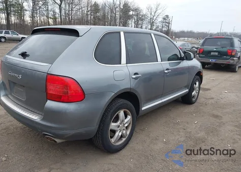 2006 Porsche Cayenne S/S Titanium Edition from USA, damaged, VIN WP1AB29P46LA63831